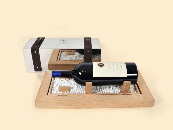 progettazione packaging confezioni vino sassicaia