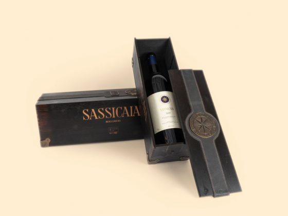 progettazione packaging confezioni vino sassicaia