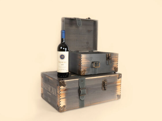 product design wine packaging sassicaia